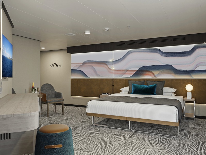 Aft-Facing Suite with Large Balcony